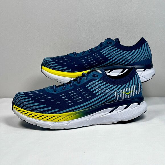 HOKA Clifton 5 Knit Running Shoe Men's Size 11.5 - Picture 3 of 10